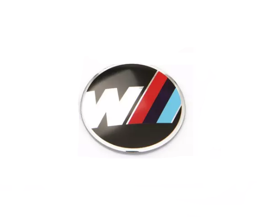 M Sport Wheel badge sticker 56mm