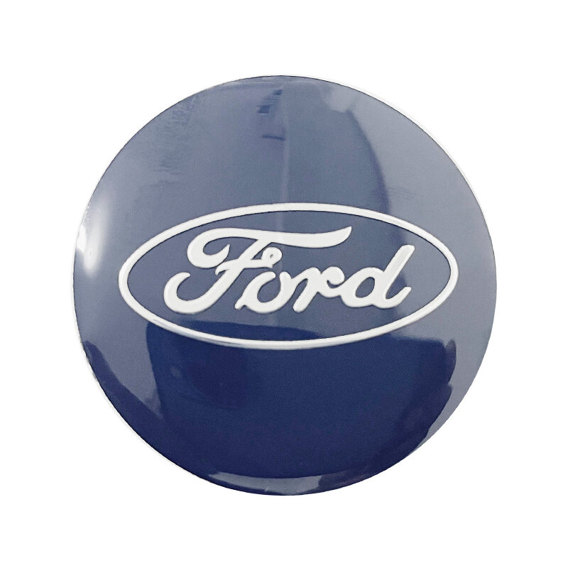 56mm Ford Wheel Centre Badge Ford Wheel Centre Badge Sticker - Dark Blue