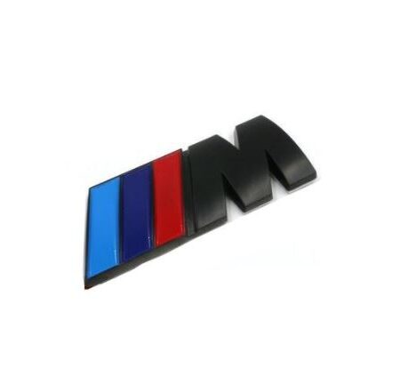M Sport Metal Wing Fender Badge New BMW M sport Black Wing Fender Badge Sticker Emblem Metal
