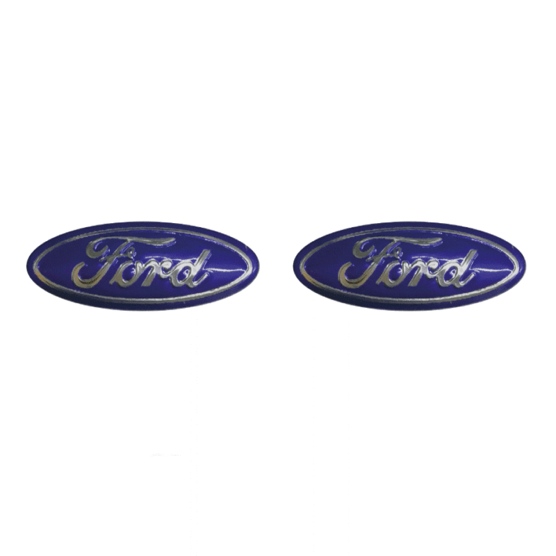 21mm ford keyfob badge stickers 2pcs
