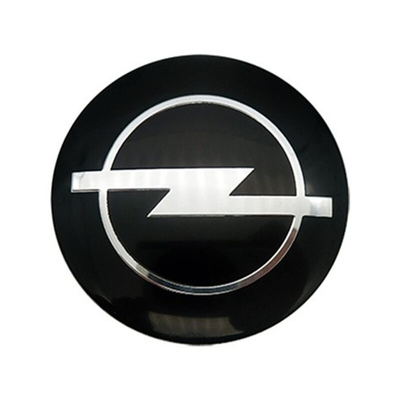 Opel Wheel badge sticker 56mm black
