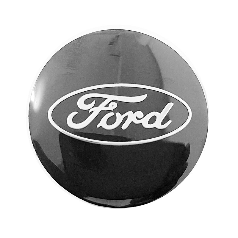 Ford Wheel Centre Badge Sticker - Black