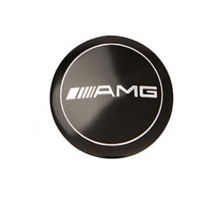 AMG Wheel Centre Badge Sticker - Black