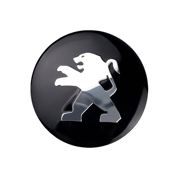 56mm Peugeot Wheel Centre Badge 56mm Peugeot Wheel Centre Badge Sticker