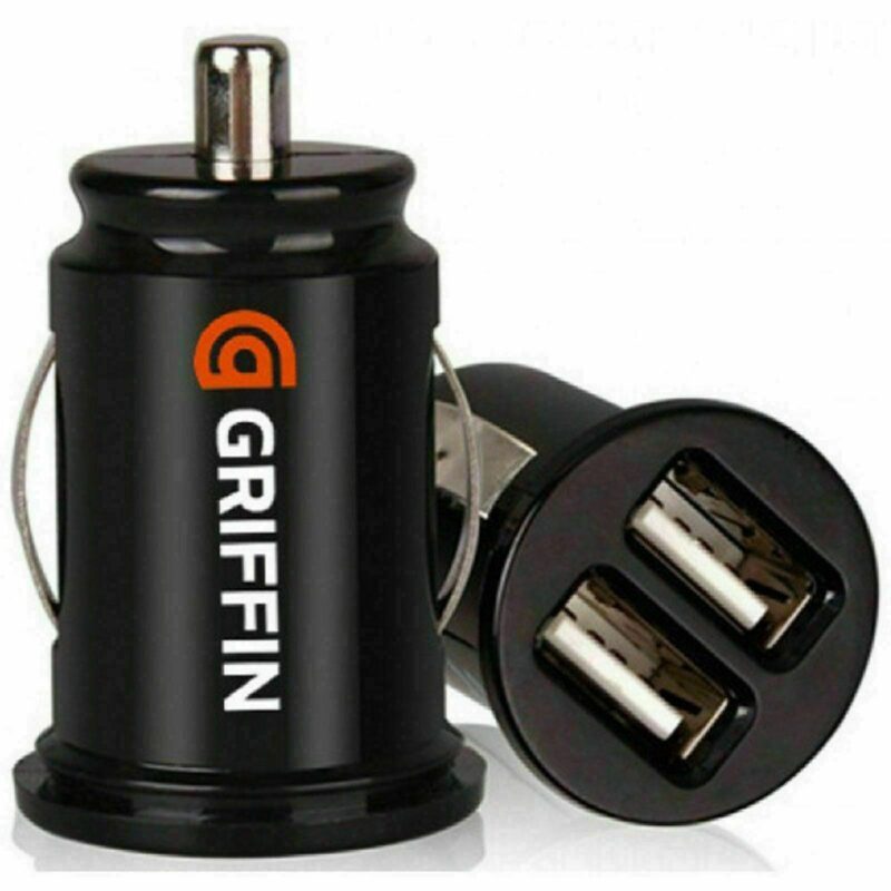 GRIFFIN In Car DUAL USB Twin Port 12V charger cigarette lighter adapter